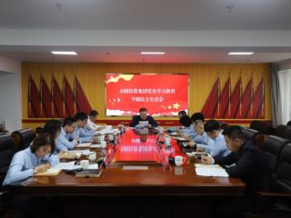 圣圓投資集團(tuán)組織召開黨史學(xué)習(xí)教育專題民主生活會(huì)